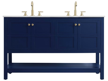 Elegant Lighting Theo Blue Vanity