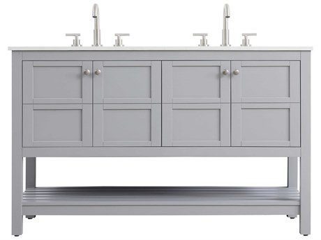 Elegant Lighting Theo Grey Vanity