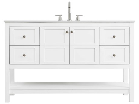 Elegant Lighting Theo White Vanity