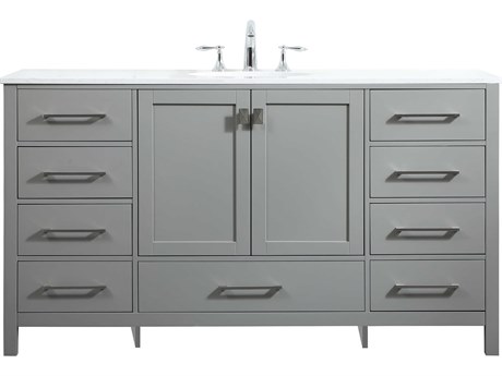 Elegant Lighting Irene Grey 60" Vanity