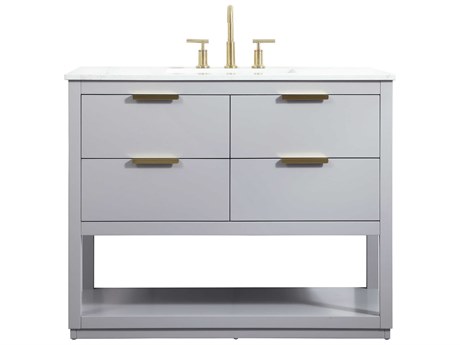 Elegant Lighting Larkin Grey 42" Vanity