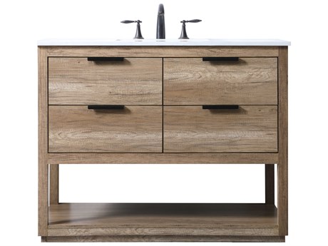 Elegant Lighting Larkin Natural Oak Vanity