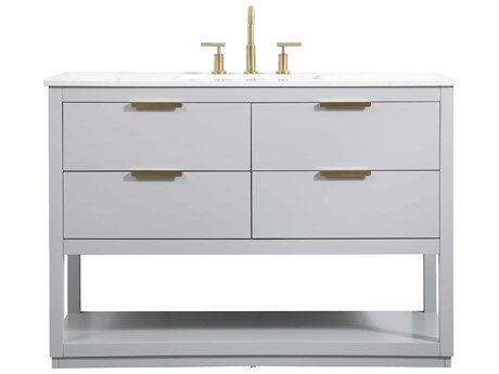 Elegant Lighting Larkin Grey 48" Vanity