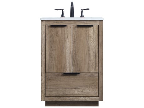 Elegant Lighting Blake Natural Oak Vanity