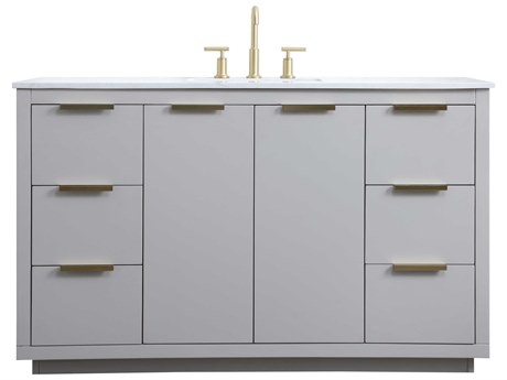 Elegant Lighting Blake Grey Vanity