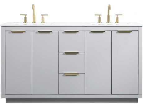 Elegant Lighting Blake Grey 60" Vanity
