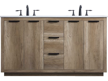 Elegant Lighting Blake Natural Oak Vanity