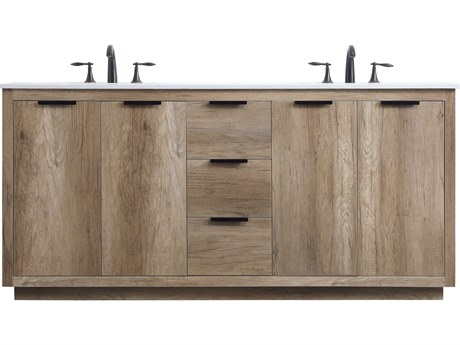 Elegant Lighting Blake Natural Oak Vanity