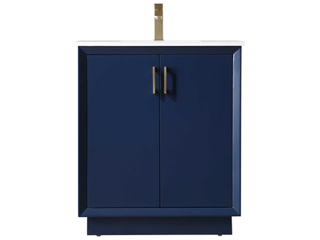 Elegant Lighting Hayes Blue Vanity