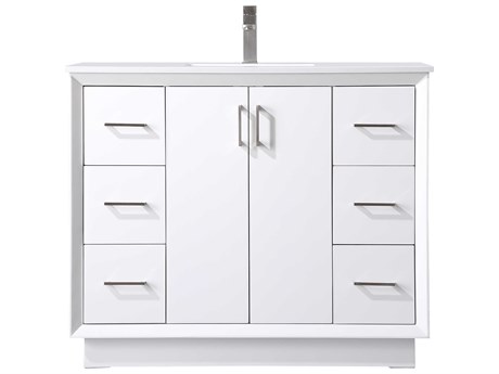 Elegant Lighting Hayes White Vanity
