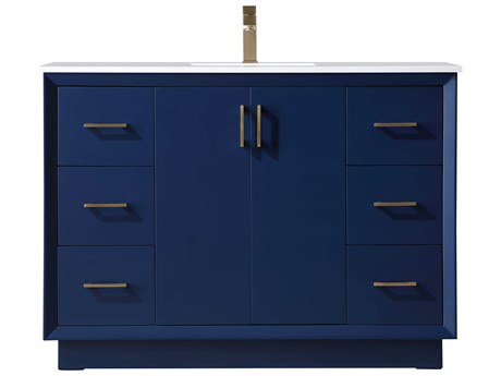 Elegant Lighting Hayes Blue Vanity