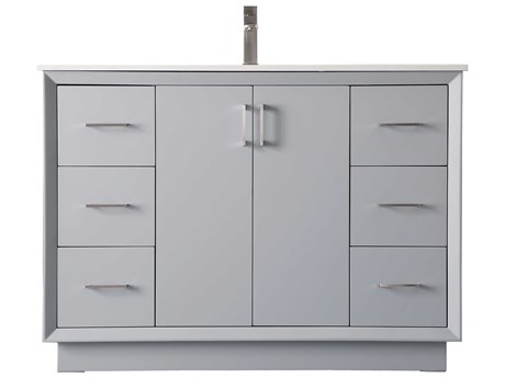 Elegant Lighting Hayes Grey Vanity