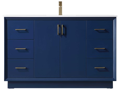 Elegant Lighting Hayes Blue Vanity