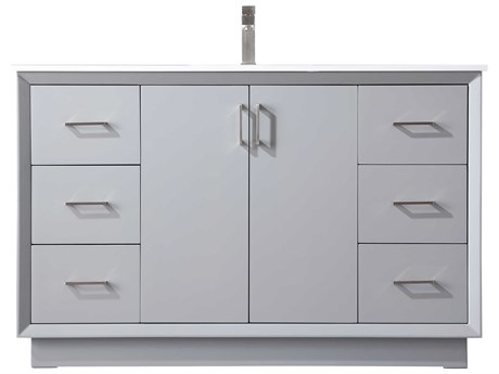 Elegant Lighting Hayes Grey Vanity