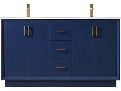 Elegant Lighting Hayes Blue Vanity