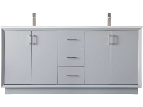 Elegant Lighting Hayes Grey Vanity