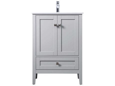 Elegant Lighting Hamilton Grey Vanity