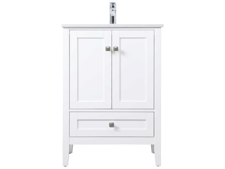 Elegant Lighting Hamilton White Vanity
