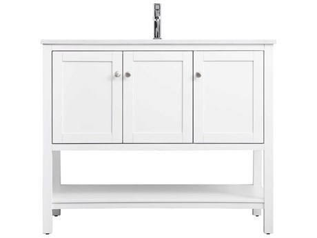 Elegant Lighting Heath White Vanity