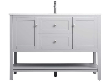 Elegant Lighting Heath Grey Vanity