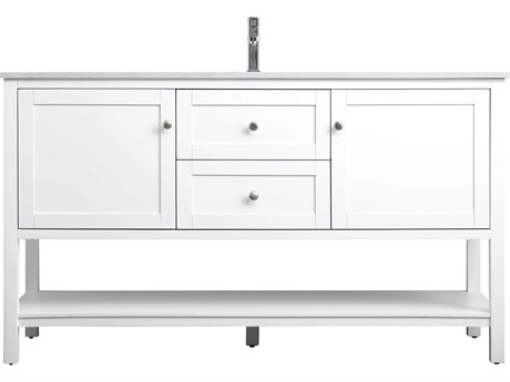 Elegant Lighting Heath White Vanity