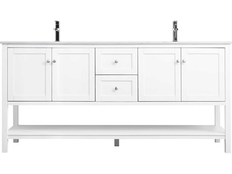 Elegant Lighting Heath White Vanity