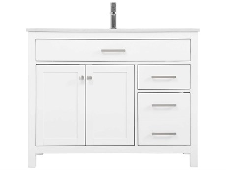 Elegant Lighting Lewis White Vanity