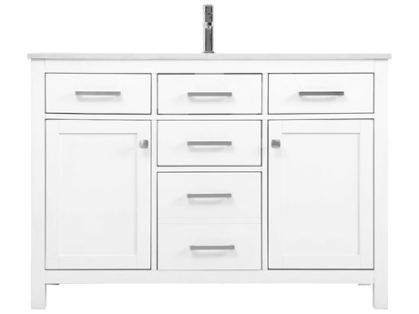 Elegant Lighting Lewis White Vanity