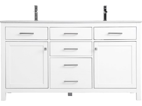 Elegant Lighting Lewis White Vanity