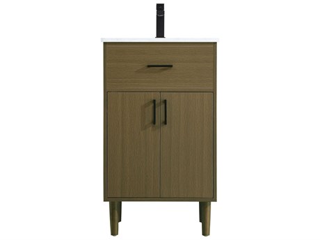 Elegant Lighting Chandler Chestnut Brown 20" Vanity