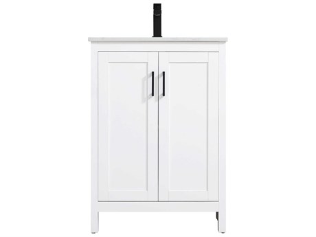 Elegant Lighting Finnley White 24" Vanity