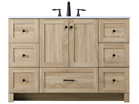 Elegant Lighting Soma 48" Mango Wood Vanity