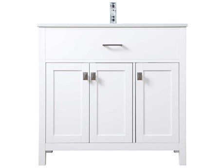 Elegant Lighting Harrison White Vanity
