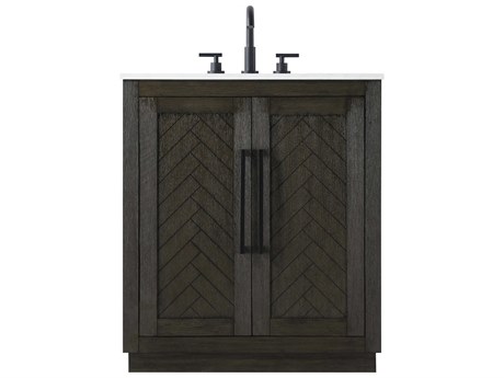Elegant Lighting Chase Chocolate Oak Vanity