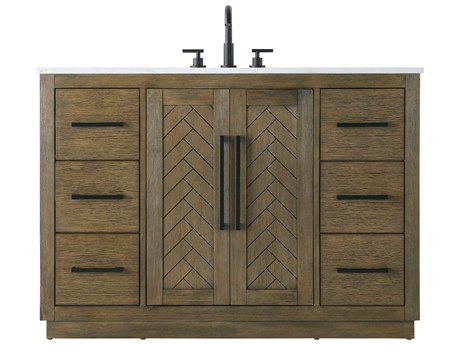 Elegant Lighting Chase Hazel Oak Vanity