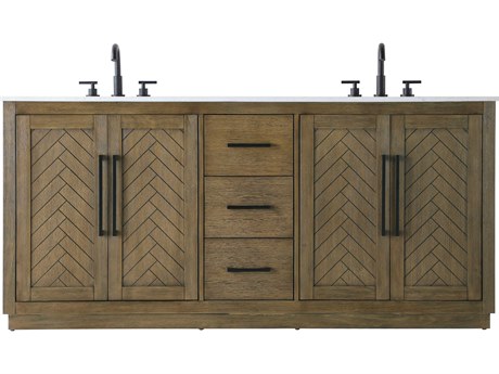 Elegant Lighting Chase Hazel Oak Vanity