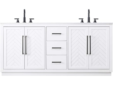 Elegant Lighting Chase White Vanity