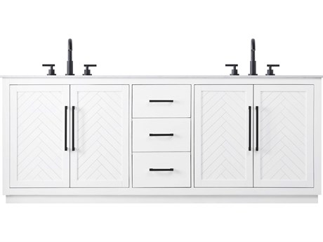 Elegant Lighting Chase White Vanity