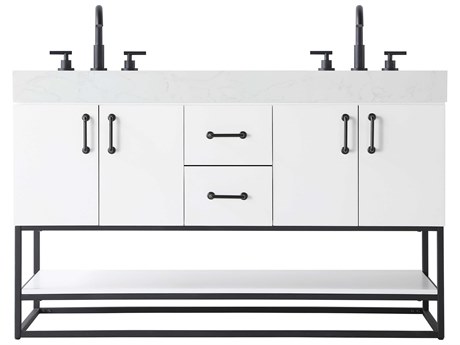 Elegant Lighting Caroline White Vanity