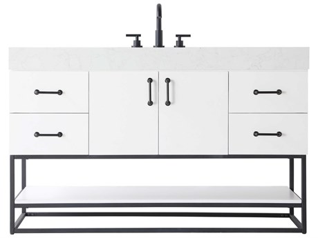 Elegant Lighting Caroline White Vanity
