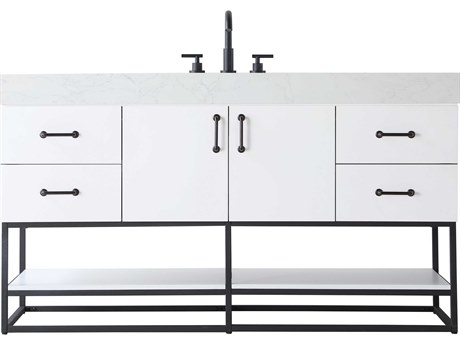 Elegant Lighting Caroline White Vanity
