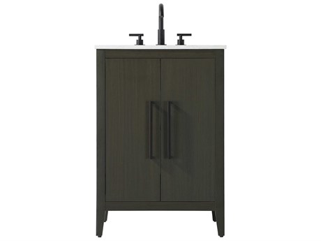 Elegant Lighting Millie Mocha Brown Vanity