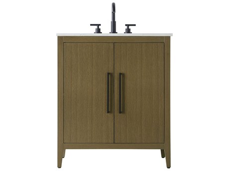 Elegant Lighting Millie Chestnut Brown Vanity