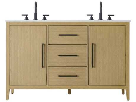 Elegant Lighting Millie Honey Brown Vanity