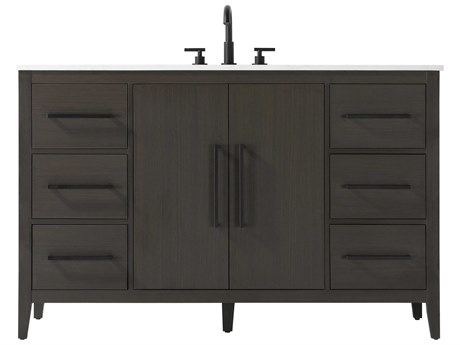 Elegant Lighting Millie Mocha Brown Vanity
