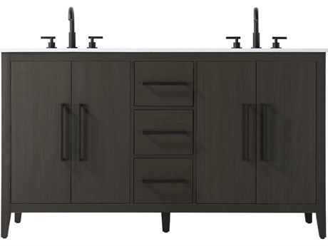 Elegant Lighting Millie Mocha Brown Vanity