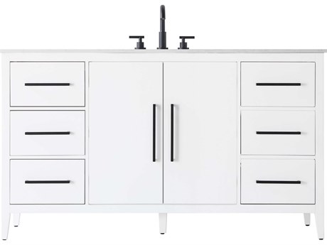 Elegant Lighting Millie White Vanity