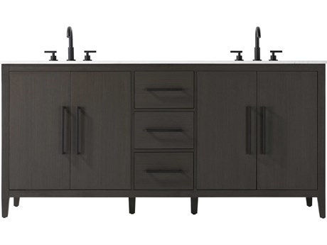 Elegant Lighting Millie Mocha Brown Vanity