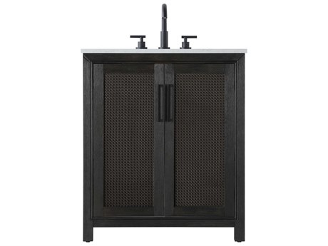 Elegant Lighting Alina Chocolate Oak Vanity