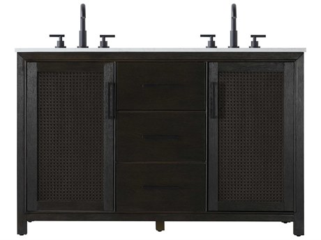 Elegant Lighting Alina Chocolate Oak Vanity
